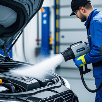 Safe Engine Bay Cleaning How Dry Ice Protects Electrical Components
