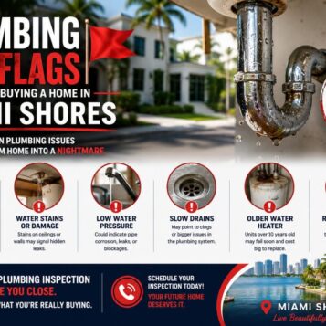 Plumbing Red Flags When Buying a Home in Miami Shores